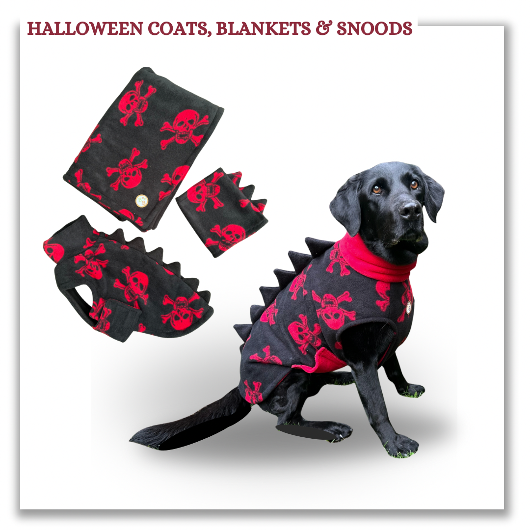 Halloween Skull Coats, Blanket and Snoods