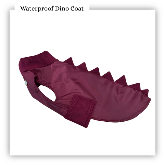 Waterproof Dino coat Wine