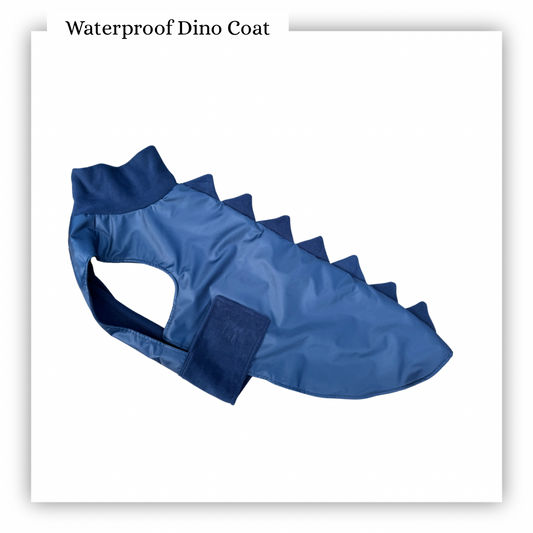 Waterproof Dino coat  Navy