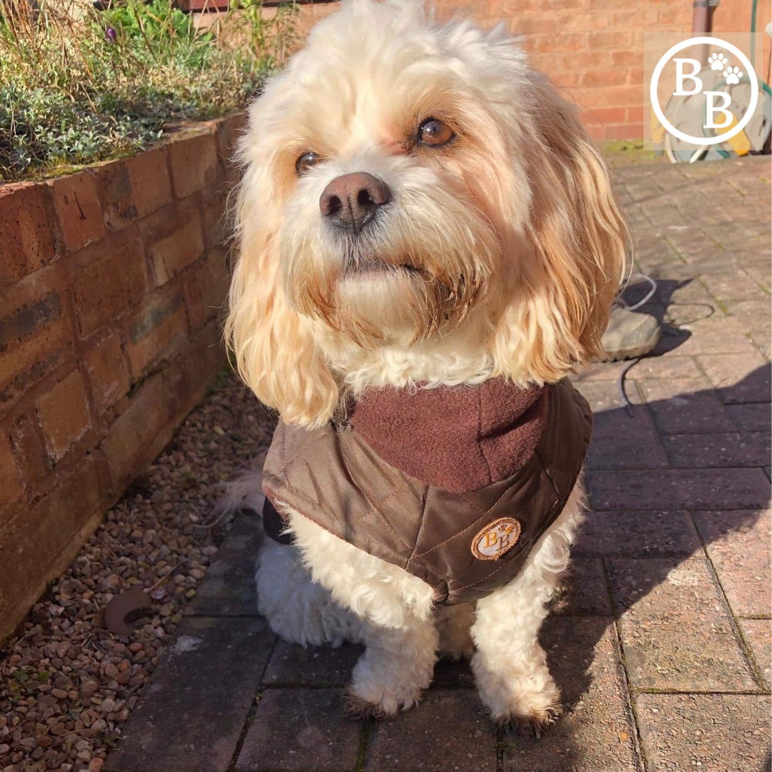Quilted Fleece Lined Coat