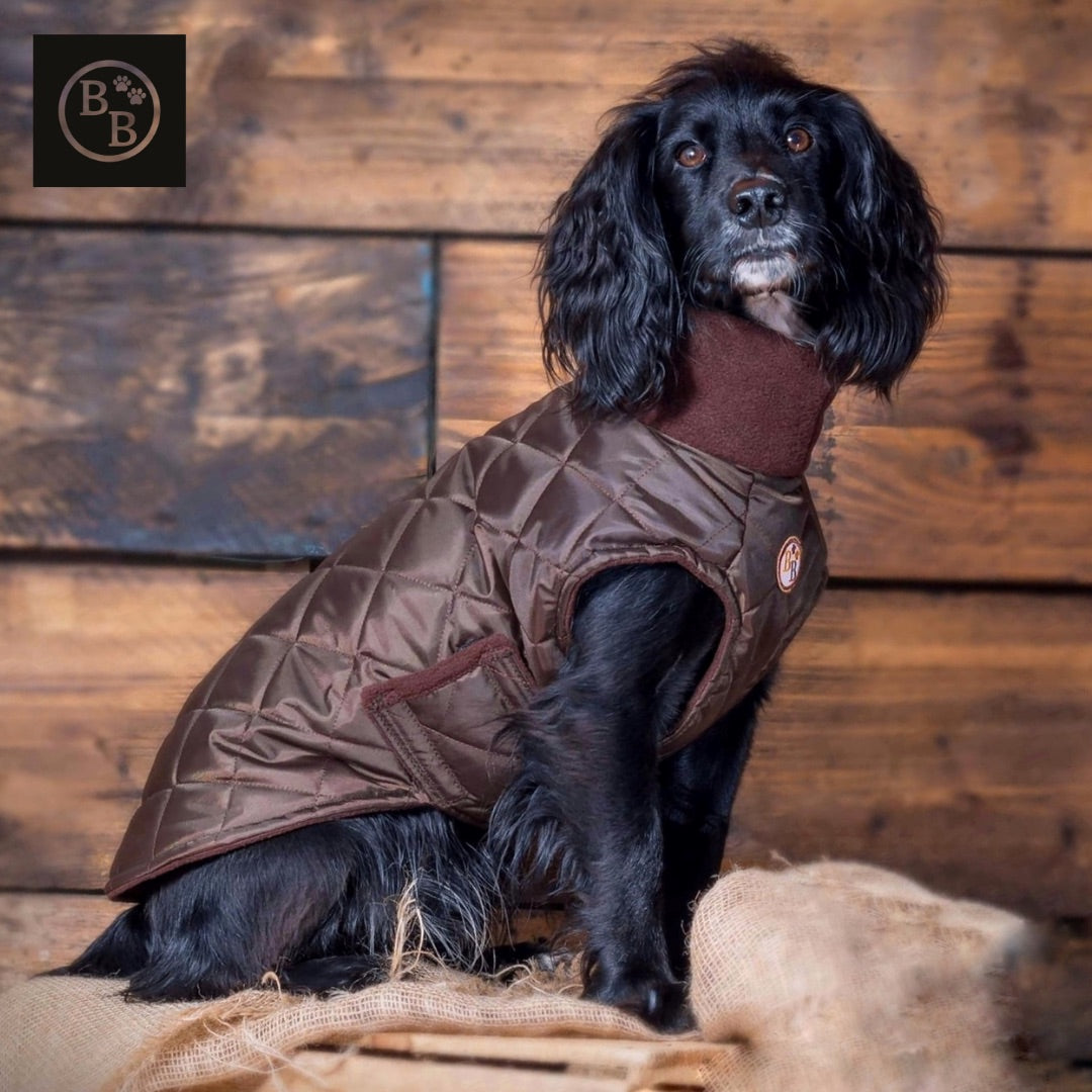 Quilted Fleece Lined Coat