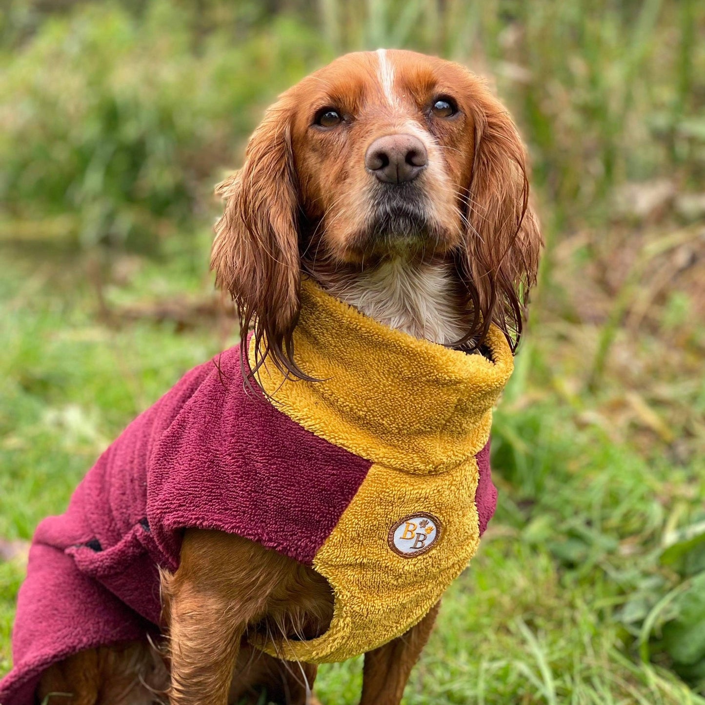Bamboo Dog Drying Coat