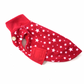 Small Red Star Fleece Coat