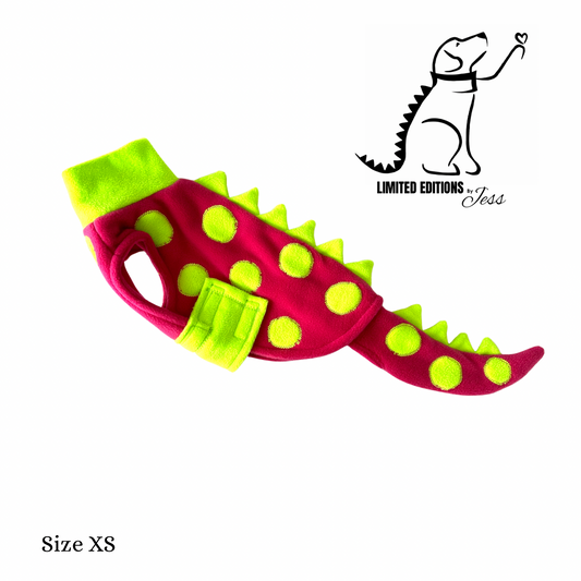 XS Limited Edition Dino Coat with detachable tail (ONLY 1 AVAILABLE)