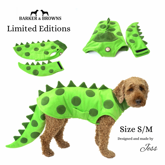 S/M Limited Edition Dino Coat with detachable tail (ONLY 1 AVAILABLE)