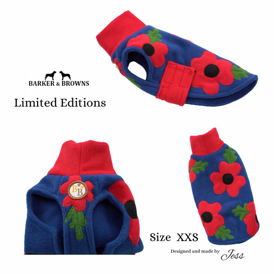 XXS Limited Edition Poppy Coat  (ONLY 1 AVAILABLE)