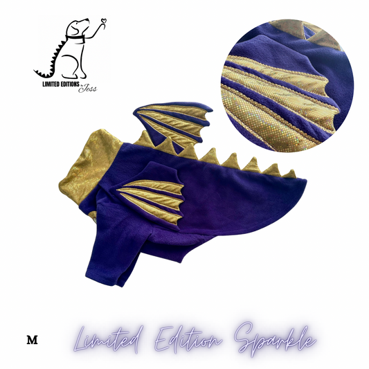 NEW M Limited Edition Sparkly Dragon Coat with Wings  (ONLY 1 AVAILABLE)
