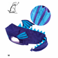 .Medium Limited Edition  Dragon Sparkle Coat & Detachable Tail (ONLY 1 AVAILABLE)