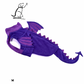 Medium Limited Edition Dragon Coat with Wings and detachable tail  (ONLY 1 AVAILABLE)