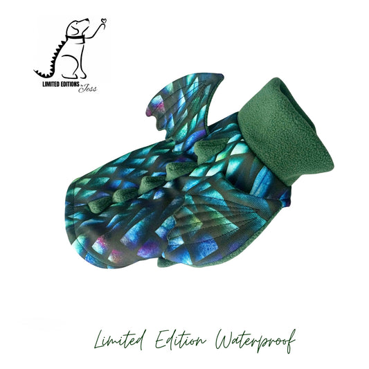 NEW TINY Limited Edition Waterproof Dragon Scale Coat (ONLY 1 AVAILABLE)