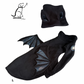 .Limited Edition Bat coat & Snood with sparkle details ( Various sizes but only 1 of each available)