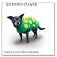 XS Dino coats (various colours)