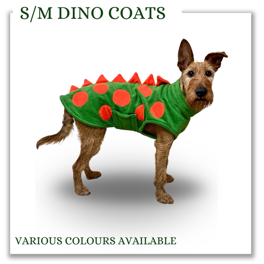 S/M Dino coats (various colours)