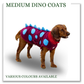 Medium Dino coats (various colours)