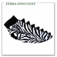 Zebra Dino Fleece Coat