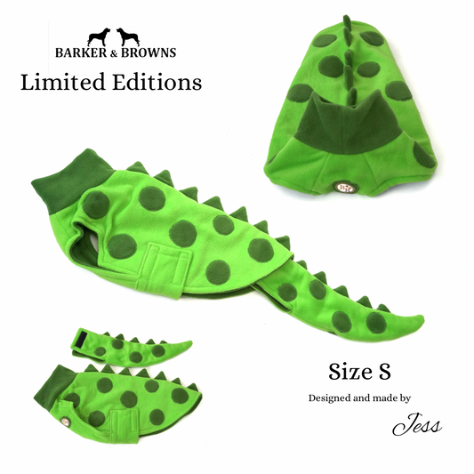 Small Limited Edition Dino Coat with detachable tail (ONLY 1 AVAILABLE)
