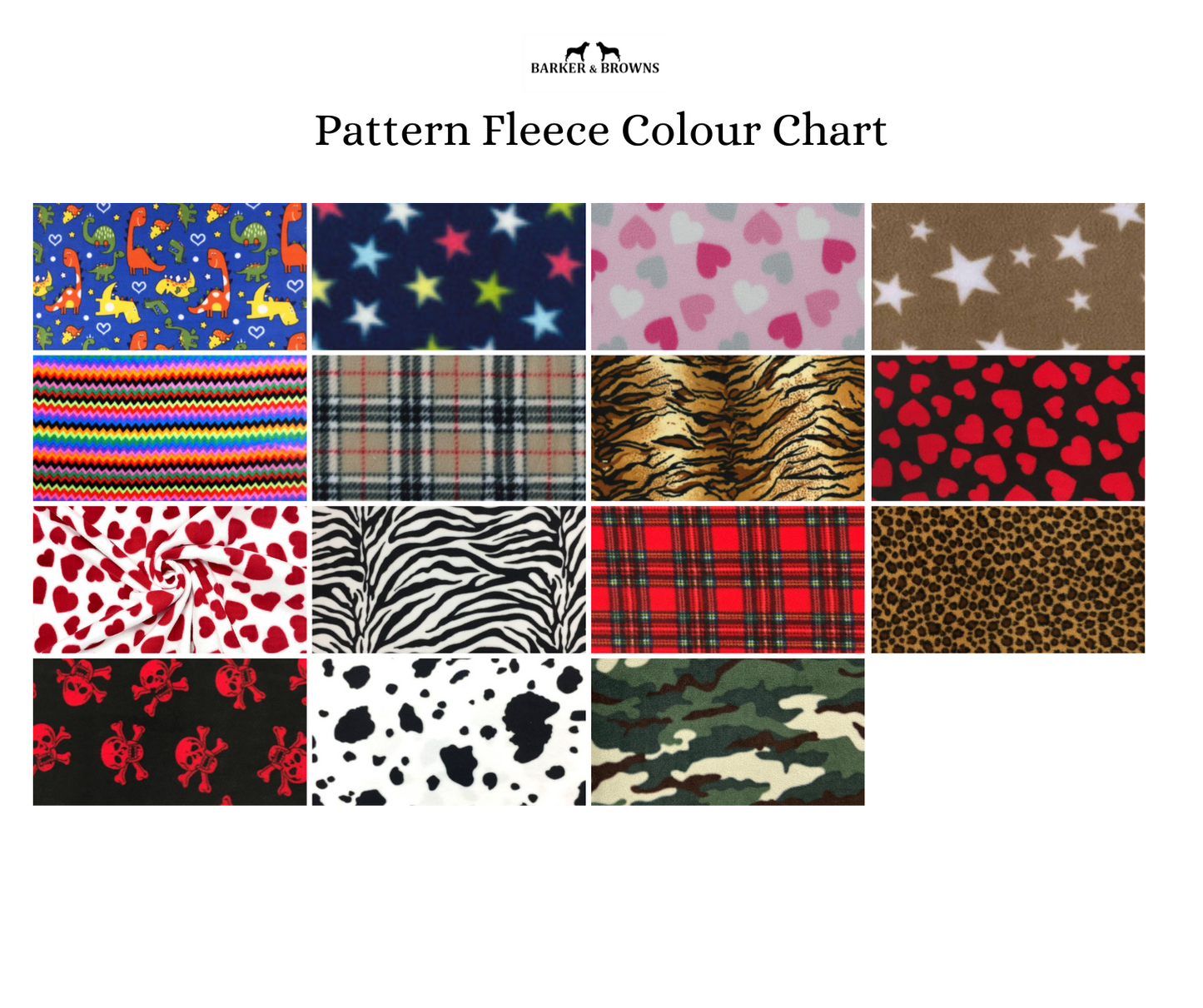 Pattern Fleece Pyjamas