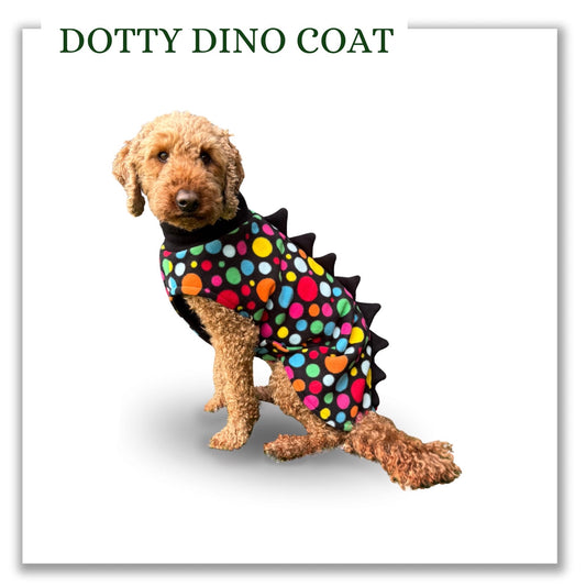 Dotty Dino Fleece Coat