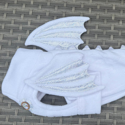 Mini Dachshund Limited Edition Sparkly Dragon Coats with Wings & detachable tail  (ONLY 1 OF EACH AVAILABLE)