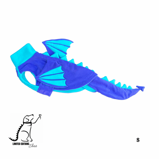 Small Limited Edition Dragon Coat with Wings and detachable tail  (ONLY 1 AVAILABLE)