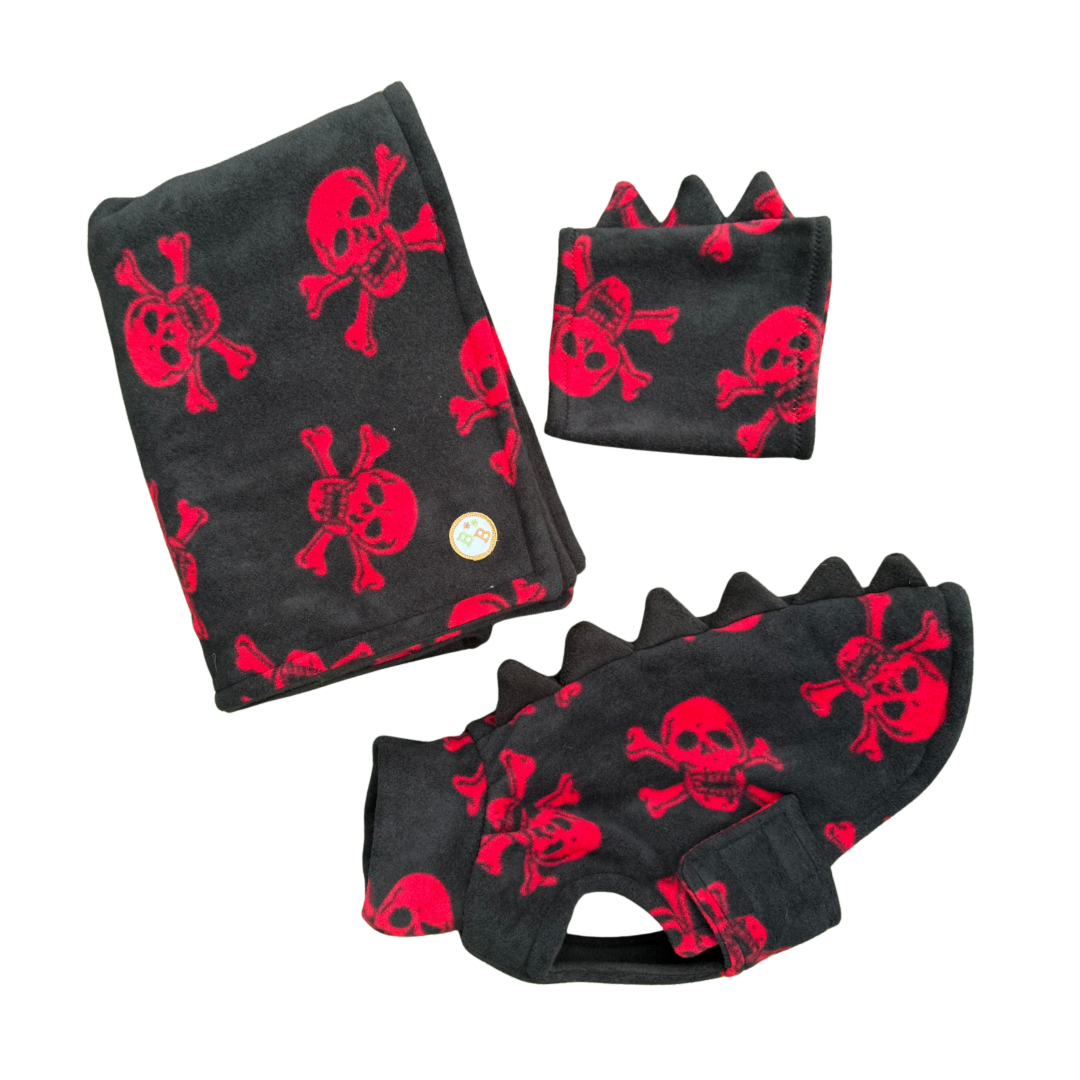 Halloween Skull Coats, Blanket and Snoods