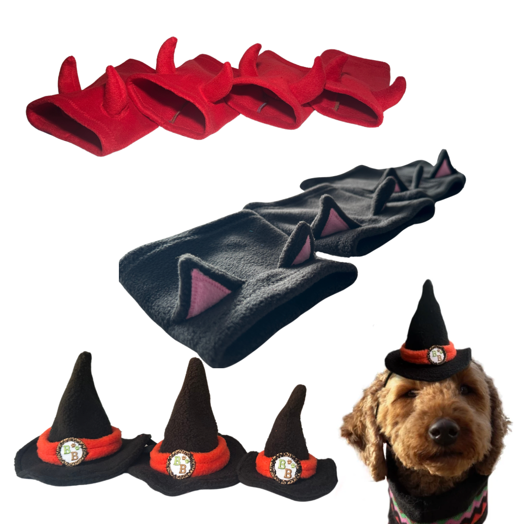 Halloween Snoods/ witches hats