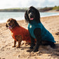 Barker and Browns Bespoke made to measure Bamboo towelling dog coat 