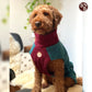 Barker and Browns Bespoke made to measure Bamboo towelling dog coat 